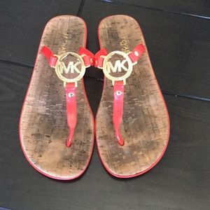 Michael Kors flip flops